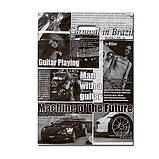 Пакет із прорізною ручкою поліетиленовий розмір 41х51+3 "Газета-гламур" щільність 90 мкр ДПА 50 шт/уп., фото 7