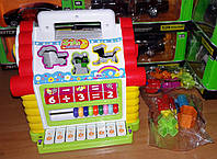 Развивающая логическая игрушка сортер для малышей Теремок Joy Toy 9196