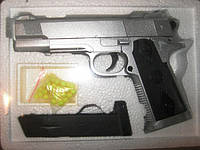 Детский Пистолет ZM 25 аналог Colt 1911 металл + пластик
