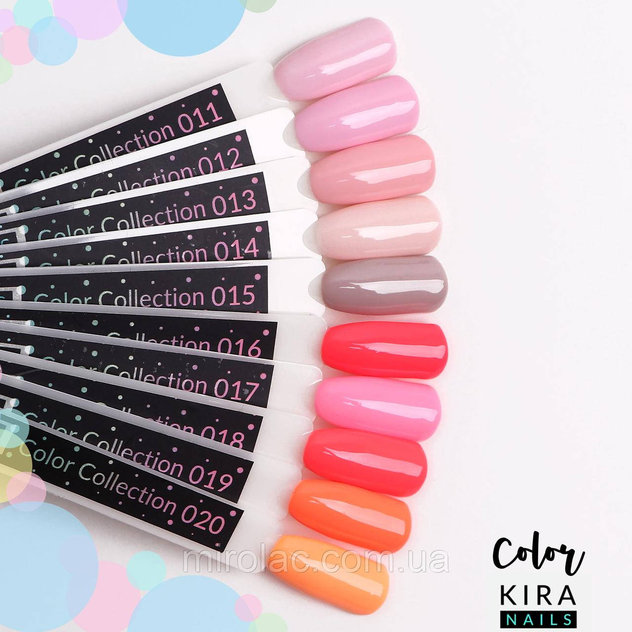 Купить Гель-лаки KiraNails 011, 6 мл, цена 95 ₴ — Prom.ua (ID#1776504376)