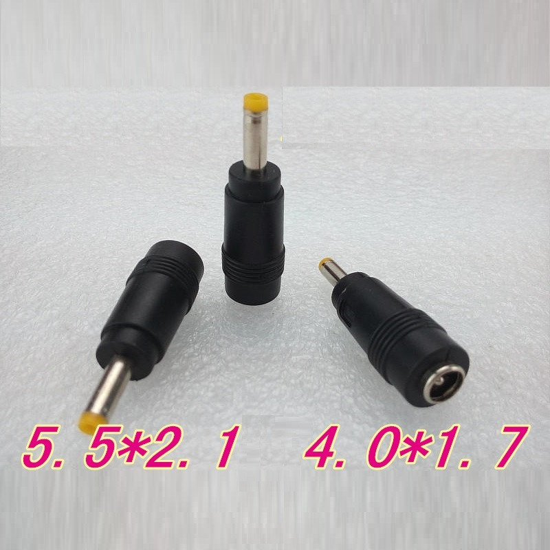 Перехідник гніздо DC 5.5/2.1 на штекер DC 4.0/1.7, фото 1
