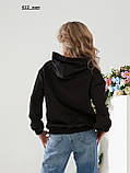 Стильний батник "HIPHOP" жіночий норма 622 жан, фото 3
