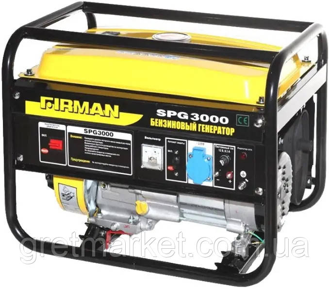 Бензиновий генератор FIRMAN SPG 3000, фото 1