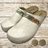 Шкіряні жіночі шльопанці сабо на підборах із закритим носком, зручні жіночі шльопанці мюлі зі шкіряною устілкою