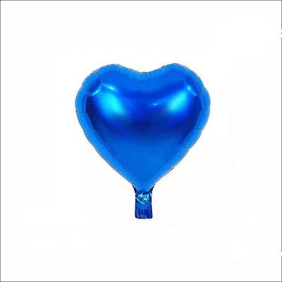 China 18" Серце синє Фольгована куля