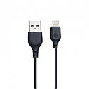 Кабель USB XO NB103 Lightning Black, фото 2
