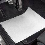 Бумажные коврики 500 шт для салона автомобиля в рулоне 0990570 Serwo (белые)