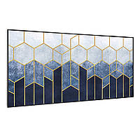 SALE!!!! УЦЕНКА!!! Экономный Инфракрасный обогреватель Klarstein Wonderwall Air Art Blue Line 120x60см 700Вт