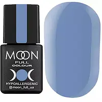 ГЕЛЬ-ЛАК MOON FULL COLOR GEL POLISH №154 (БЛАКИТНИЙ З СІРИМ ПОДТОНОМ, ЕМАЛЬ), 8 МЛ