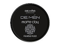 Професійна стайлінгова матова глина для укладання волосся та бороди DeMira Professional DeMen Matte Clay