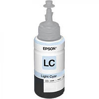 Водорастворимые чернила Epson 673 Light Cyan, для L1800, L800, L810, L850 - Чернила Epson T673