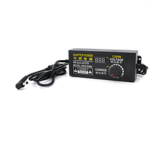 Адаптер живлення NZX-31250 з регулюванням 3-12 V 10 A, штекер 5,5*2,5, LED — індикація