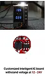 Помаранчева Жовта T20 7440 7443 W21W W21/5W DC12-24V Canbus LED Автолампа світлодіодна з лінзою безцокольна, фото 8