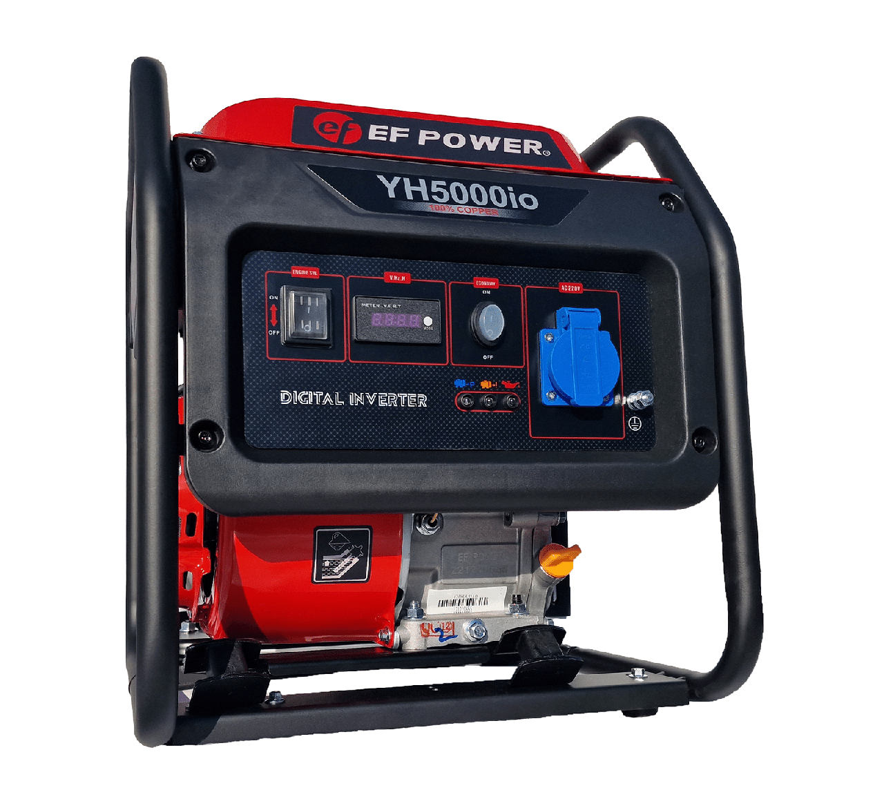 Інверторний бензиновий генератор 4 квт EF POWER YH5000io