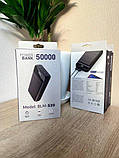 Power bank Bolomi 50000 mAh Зовнішній акумулятор Портативна зарядка Павербанк Повербанк, фото 5