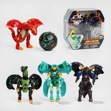 Велика куля Бакуган 8 см Бакуган гра Bakugan трансформер BAKUGAN, фото 1