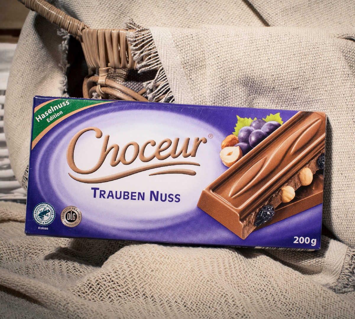 Шоколад 🍫 Choceur "Trauben Nuss" 200 гр. Німеччина