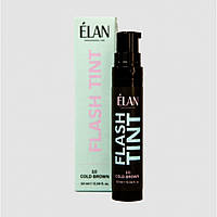 Elan Flash TINT 10 cold brown глибокий холодно-коричневий — система фарбування брів і вій