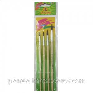 Набір кистей поні AB-4 "Пегашка" natur (4 шт.)