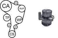 Водяной насос + комплект зубчатого ремня AIRTEX WPK937802 AUDI A3 (8L1), AUDI A3 (8L1), SEAT CORDOBA (6K2),
