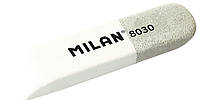 Ластик Milan 8030 серо-белый (1.5*6.5 см.)