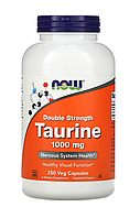 Now Double Strength Taurine 1000 mg 250 veg caps