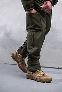 Тактичні штани SoftShell Combat Tactic, Тактичні брюки Софтшел Олива, Демісезонні штани Олива НГУ