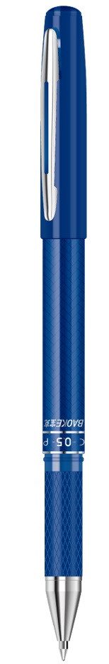 Ручка гелева Baoke PC-1878 синя