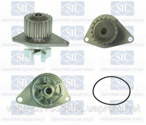 Водяной насос C3/C4/Peugeot 206/207/307 1.4 16V 03- SALERI SIL PA1266 CITROËN C2 (JM_), CITROËN C3 I (FC_),