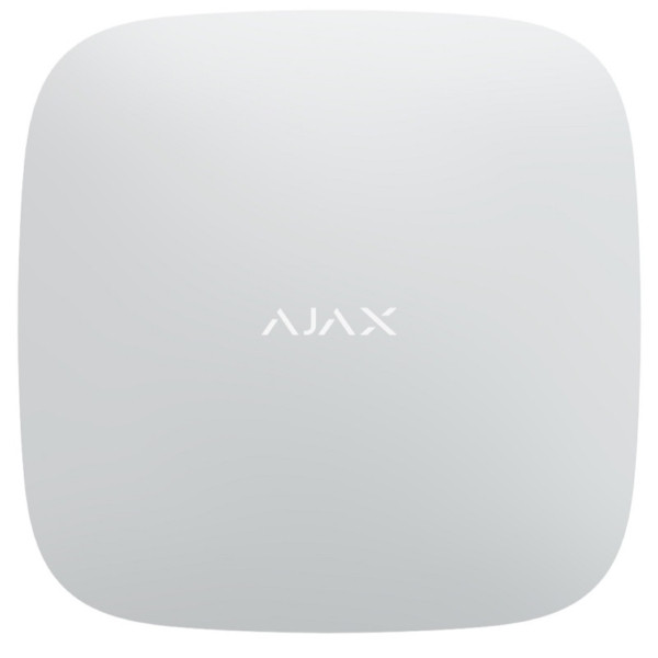 Інтелектуальна централь Ajax Hub 2 (4G) white з фотопідтвердженням тривог