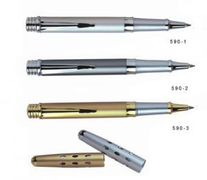 Ручка металева капілярна BAIXIN RP590 (золото, срібло, сірий)