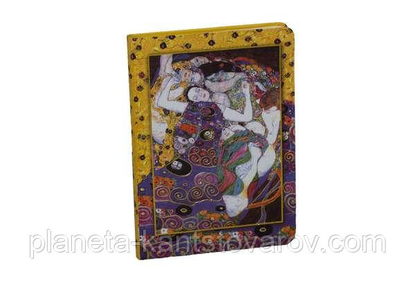 Блокнот A5 Art Collection WB-5133 в клітину (з кишенею)