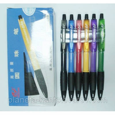 Ручка кулькова Tianjiao TY-135 "Хвиля" автоматична