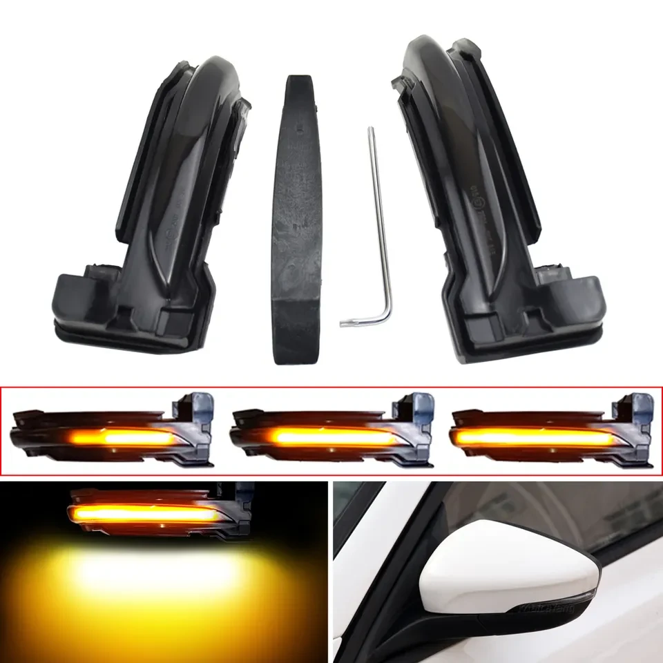 Динамічний LED-повторювач повороту в дзеркало FORD Focus MK4 2019 2020 2021 покажчик повороту