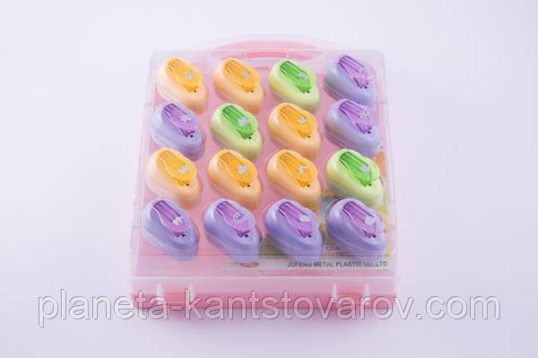 Набір фігурних дироколом 8866-CD99 XS (16 шт.) розмір перерізу 1см