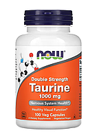 Now Double Strength Taurine 1000 mg 100 veg caps