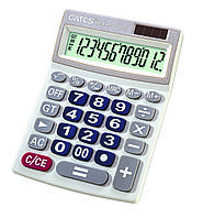 Калькулятор "EATES" DC-690 (12 разрядный, 2 питания)