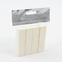 Мел мягкий Пакет "Люкс-Колор" белый квадратный (4 шт.) (16x16x80 мм.)