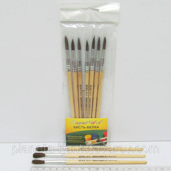 Кисть белка № 9 (RA-7669)