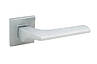 Ручки для дверей Rich-Art Леона 363 R78 MWSC матовий хром (на квадратній розетці), фото 2
