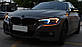 Передні тюнінг лед фари для BMW 3-серії F30 2013-2018 р.в. стиль Лайзер, фото 4