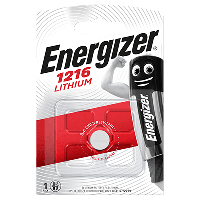 Батарейка литиевая Energizer CR1216 3V Lithium