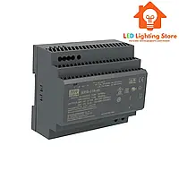 Блок живлення на DIN рейку Mean Well, HDR-150-48, 48V, 153.6W, 3.2А, IP20