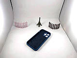 Чохол Silicone Case для Iphone 14 Pro Max темно-синій (19 NAVY BLUE), силікон чохол на АйФОН 14 ПРО МАКС синій, фото 4