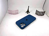 Чохол Silicone Case для Iphone 14 Pro Max темно-синій (19 NAVY BLUE), силікон чохол на АйФОН 14 ПРО МАКС синій, фото 5