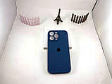 Чохол Silicone Case для Iphone 14 Pro Max темно-синій (19 NAVY BLUE), силікон чохол на АйФОН 14 ПРО МАКС синій, фото 10