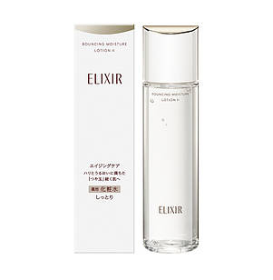 Shiseido Elixir Bouncing Moisture Lotion II зволожуючий, антивіковий ліфтинг-лосьйон, вирівнює тон, 170 мл