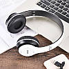 Бездротові Bluetooth навушники + MicroSD + FM Радіо P-47 / Накладні блютуз навушники з мікрофоном та MP3, фото 6