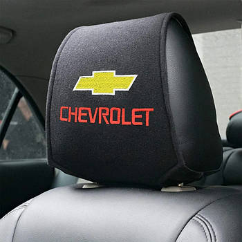 Чохол на підголовник з логотип Chevrolet 2шт