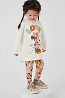 Комплект для дівчинки дитячий трикотажний костюм Мінні Маус 104 см (3-4Y)
